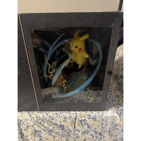 Pokemon Pikachu Select Deluxe Figure Jazwares 1/10 Scale Light FX - *Read Desc* - Picture 6 of 16